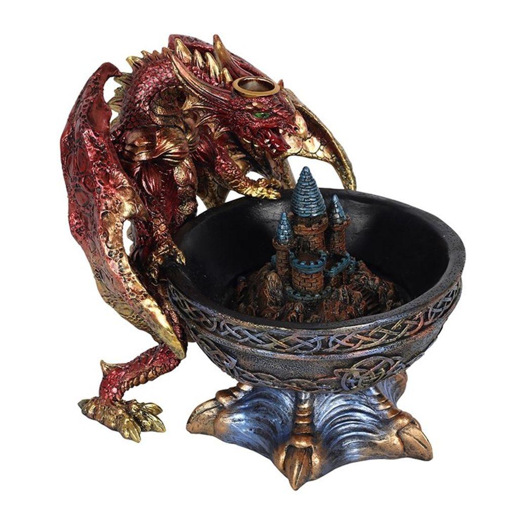 Large Dragon Bowl Backflow Incense Burner - Allsortz Dunoon