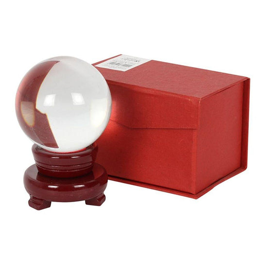 8cm Crystal Ball with Stand - Allsortz Dunoon