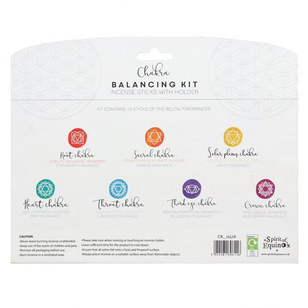 Chakra Incense Balancing Kit - Allsortz Dunoon